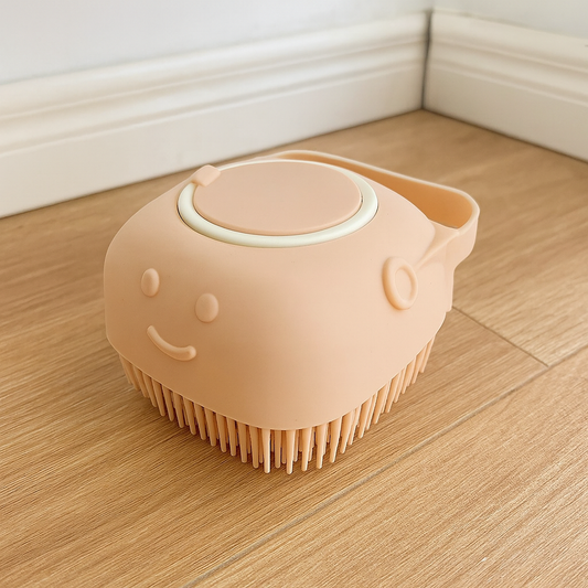 Silicone Bath Brush for Dogs and Cats