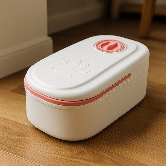 Timed Pet Food Dispenser for Cats & Dogs