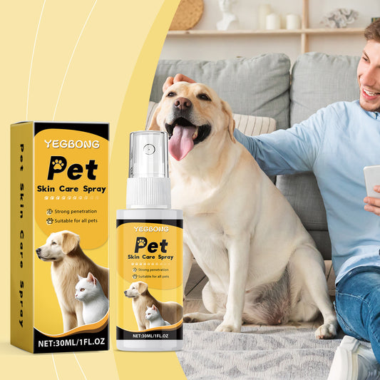 Pet Skin Care Spray – Natural Anti-Itch & Soothing Relief