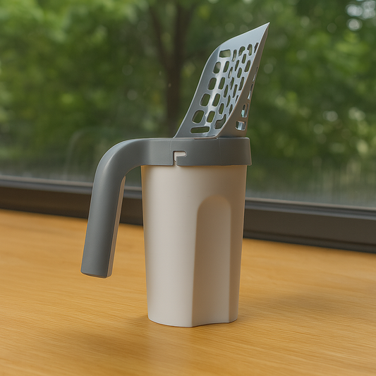 Cat Litter Scoop – Durable Plastic Cleaning Shovel