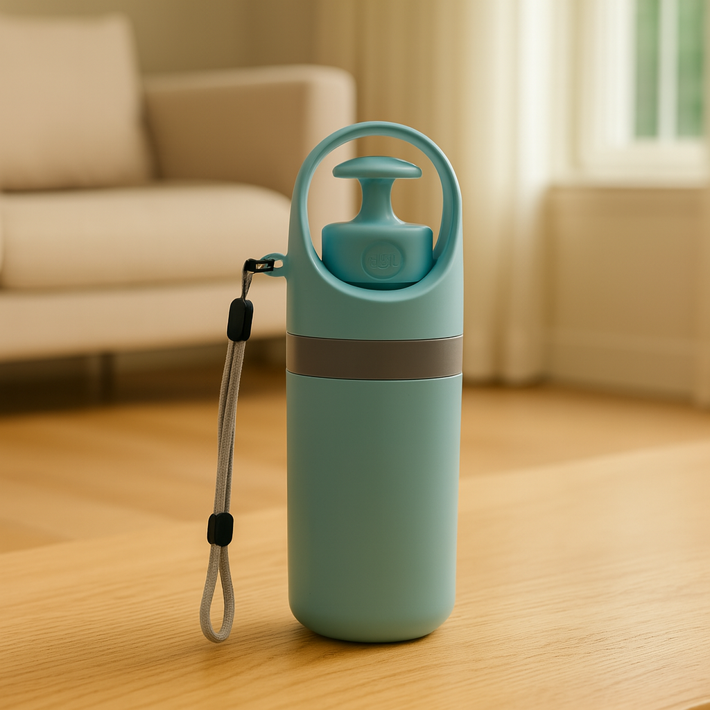 Portable Dog Poop Scooper with Bag Dispenser