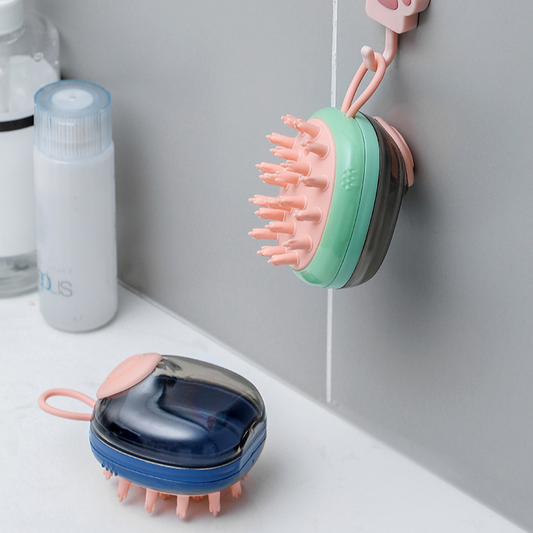 Soap Dispensing Brush for Pet Grooming