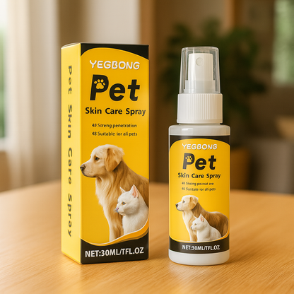 Pet Skin Care Spray – Natural Anti-Itch & Soothing Relief