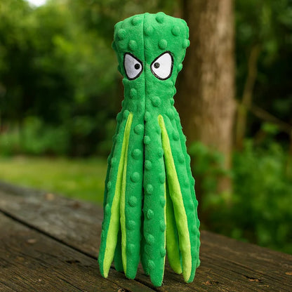 Eco-friendly Octopus Plush Toy for Pets