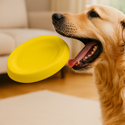 Chew-Resistant Dog Frisbee – Fun Outdoor Training Toy