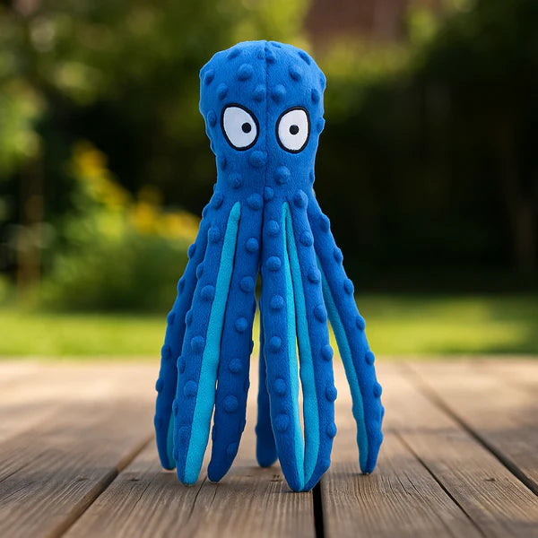 Eco-friendly Octopus Plush Toy for Pets