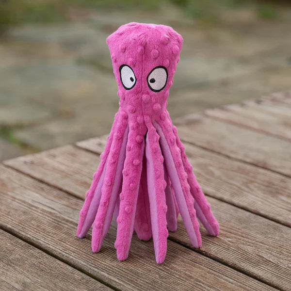 Eco-friendly Octopus Plush Toy for Pets