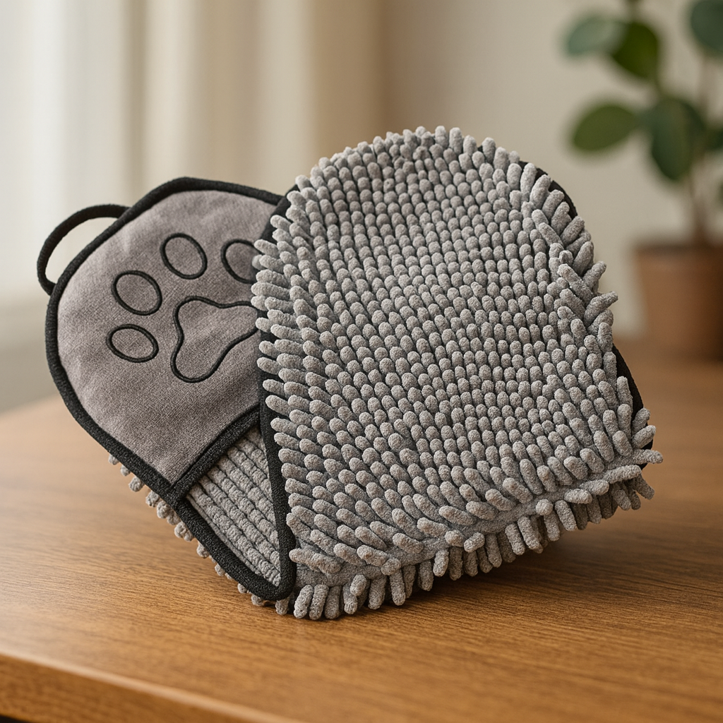 Super Absorbent Pet Towel – Quick-Dry Microfiber Bath Towel for Dogs & Cats