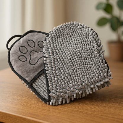 Super Absorbent Pet Towel – Quick-Dry Microfiber Bath Towel for Dogs & Cats