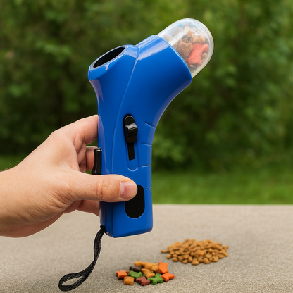 Pet Treat Launcher – Fun Interactive Snack Dispenser for Dogs & Cats
